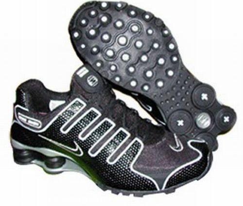Nike fekete-zöld cipõ