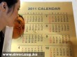 Aranyból van a legdrágább 2011-es naptár